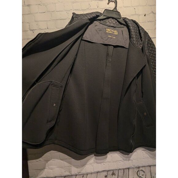 Michael kors black pea coat size 1X - Picture 8 of 9
